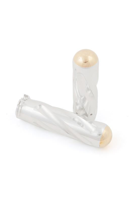 Neo-Fusion Spiral Grips, Polished/Brass