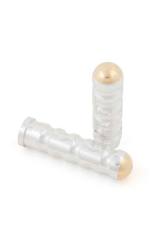 Neo-Fusion Classic Grips, Polish/Brass 08 up (throttle by wire)