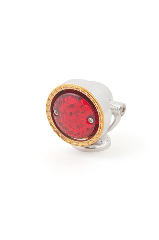 Neo-Fusion Taillight, Polished w/Brass Ring