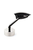Vanquish Mirror, Black/Machine, Left