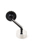Classic Mirror, Black Machine Cut, Right