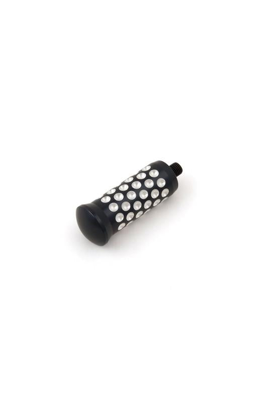 Dimpled Shifter Peg, Black Machine Cut