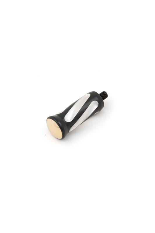 Neo-Fusion Spiral Shifter Peg, Black/Brass