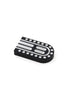 Small Brake Pedal, FXST, Black/Machine Cut