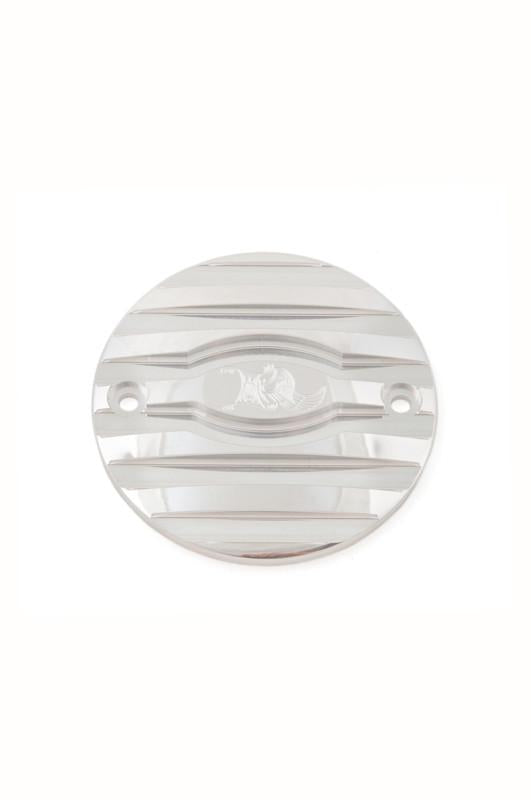 Ribbed Points Cover, 2-Hole, Polished