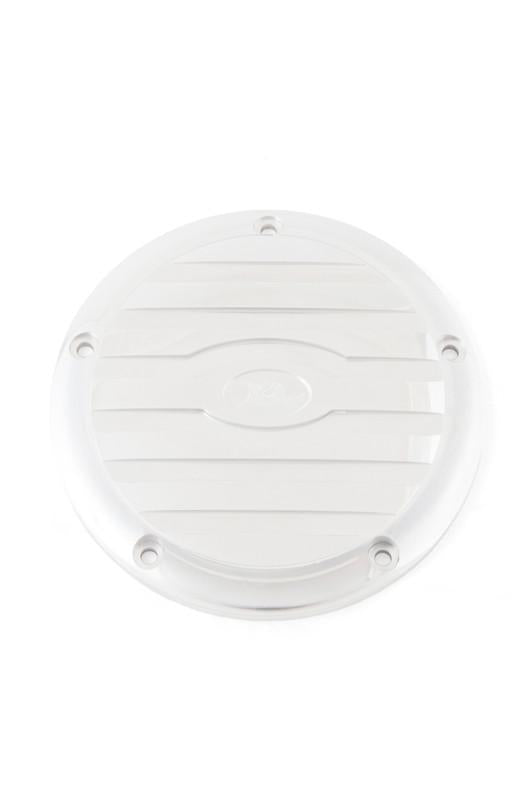 Ribbed Derby Cover, 5-Hole, Polished